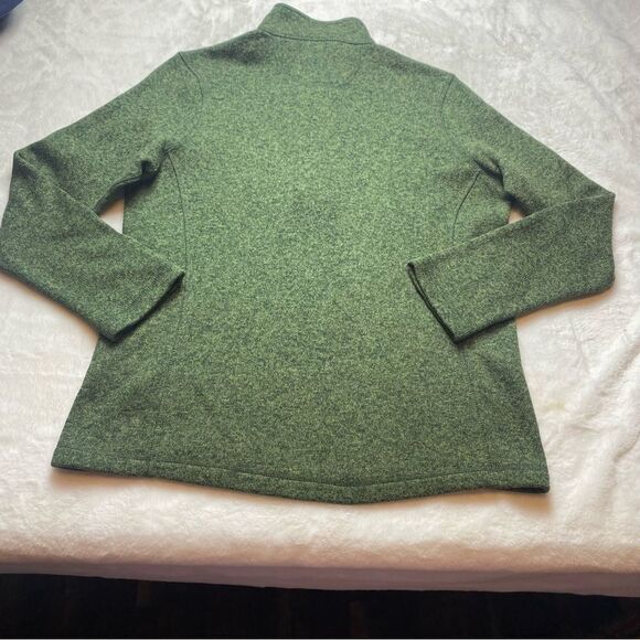 Woolrich Green 1/4 Zip Fleece Pullover Size Large - Picture 2 of 11